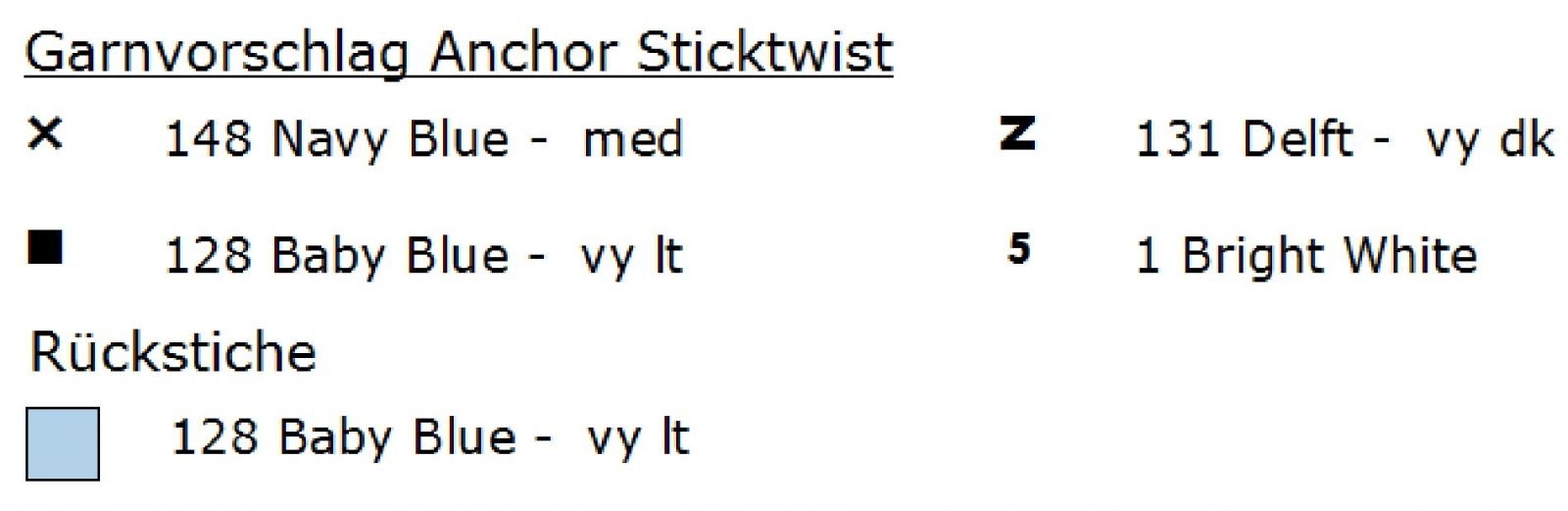 Blog-Inhaltsbild für 'gratis Kreuzstichvorlage in blau-weiß mit maritimen Motiven und plattdeutschem Text für ein kleines Stickbild/Mustertuch in 20 x 20 cm'